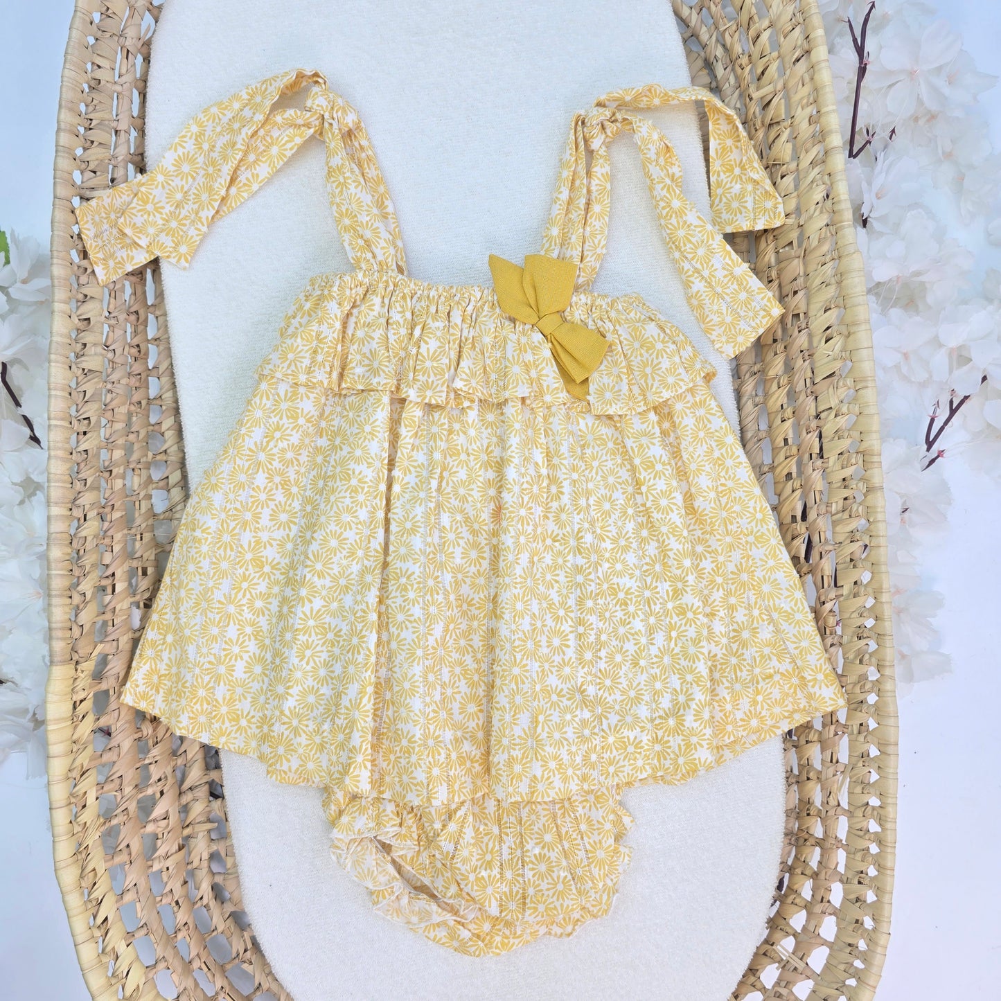 Vestido de Tiros con flores 24285