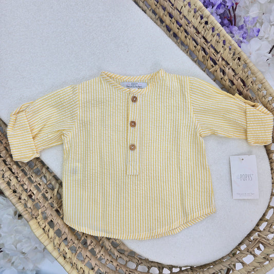 Camisa 3/4 rayas 24332