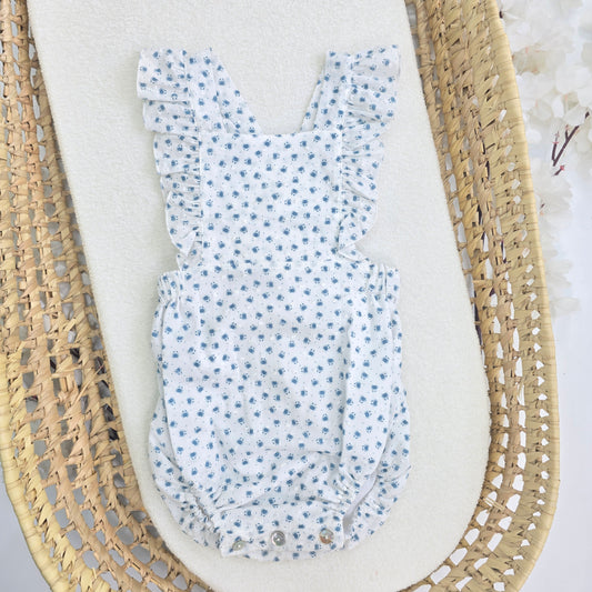 Romper cangrejos - blanco y verde 24277