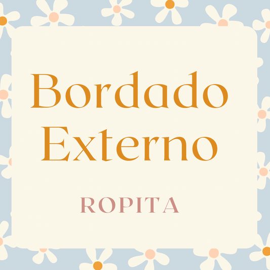 Bordado externo ropita