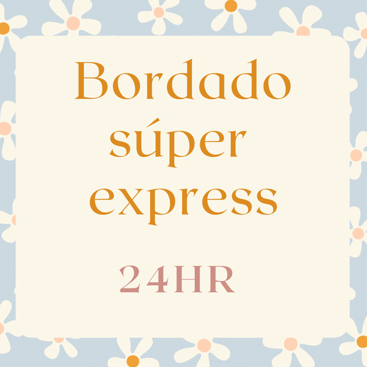 Bordado súper express